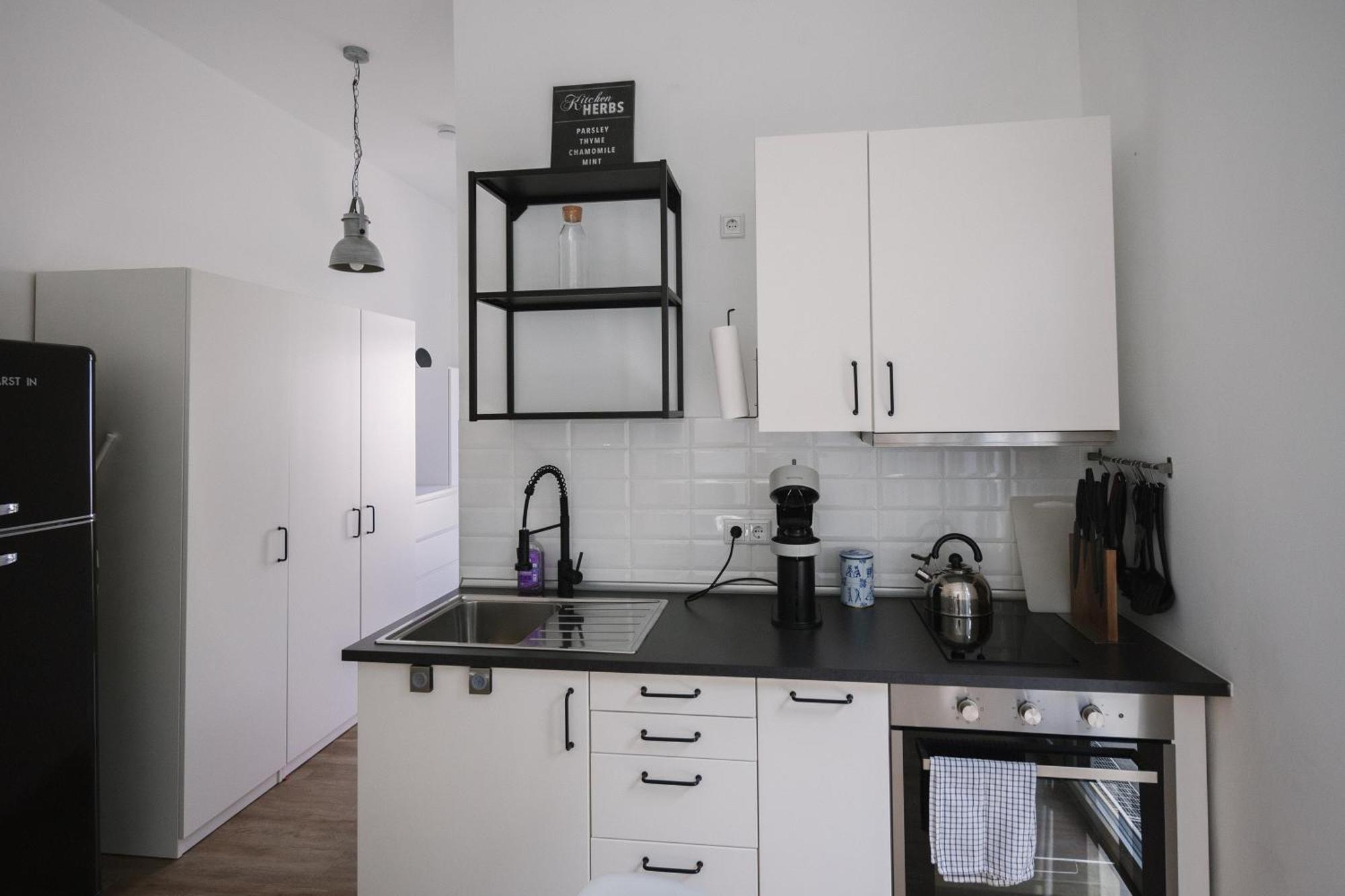 Schoene, Moderne Wohnung Mit Grosszuegiger Terasse Essen Exterior foto